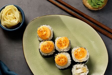 Запеченные маки с окунем