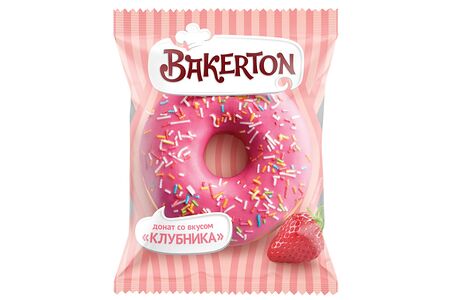 Донат Клубничный