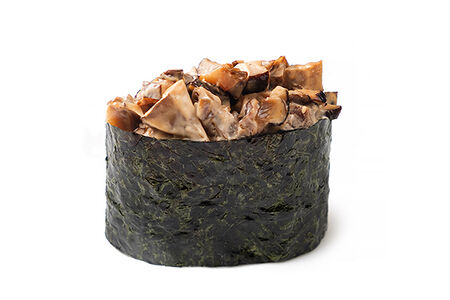 Гункан-суши с грибами шиитаке