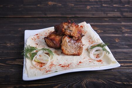 Шашлык из cвинoй шеи