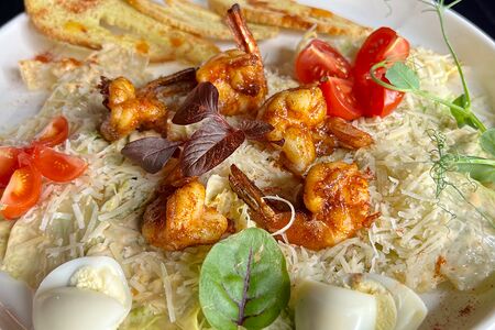 Цезарь с креветками