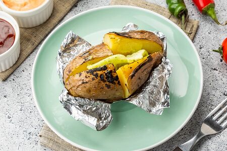 Печеный картофель