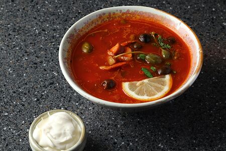 Солянка сборная мясная