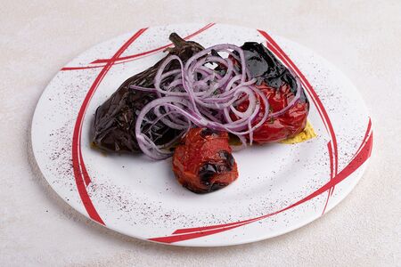 Овощи на мангале