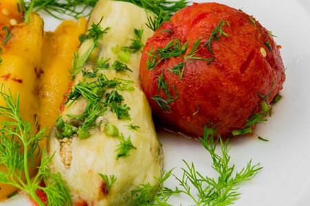 Овощи на мангале