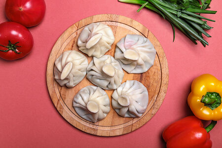 Хинкали с картофелем