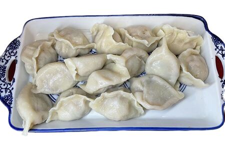 Китайские пельмени с курицей