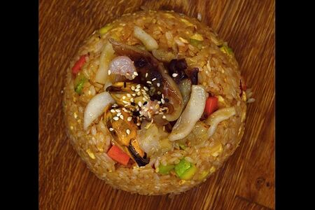 Чахан с морепродуктами