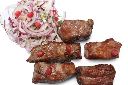 Шашлык из cвинoй шейки
