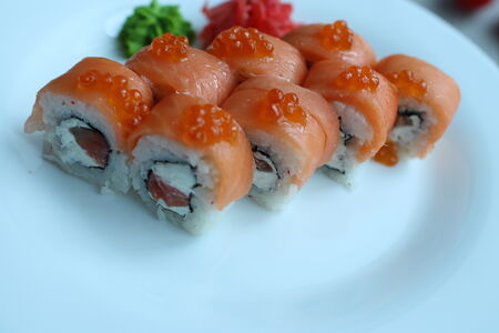 Сложный Ролл Сливочный Лосось