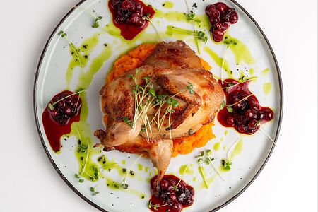 Перепёлка на гриле