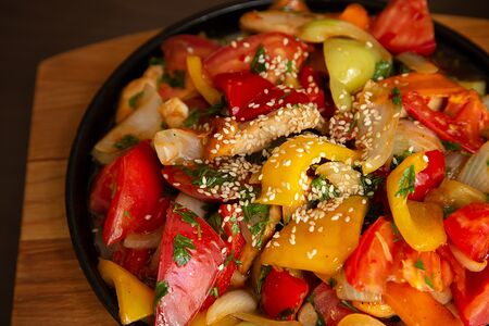 Куриное филе в азиатском стиле