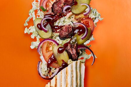 Шаурма BBQ с говядиной