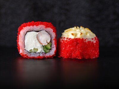 Креветка запечённая Сливочная