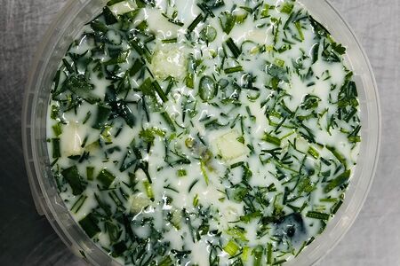 Окрошка на кефире