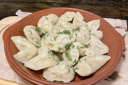 Пельмени с квашеной капустой