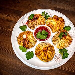 Хинкали классические жареные