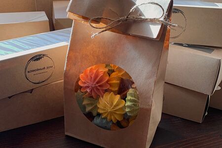 Безе с имбирным печеньем