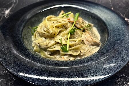 Феттучине Кон Гамбери