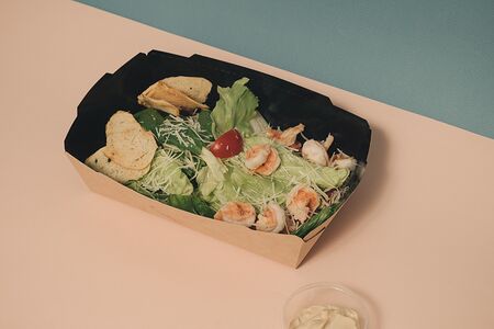 Цезарь с креветками