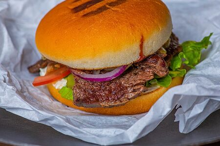 Бургер с говядиной