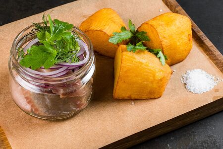 Сельдь домашнего посола