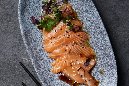 Сашими с лососем