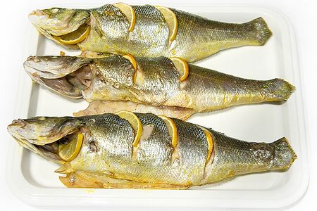 Сибас запечённый