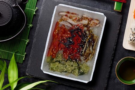 Поке с курицей