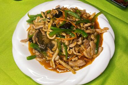 Свинина в кисло-сладком соусе №208