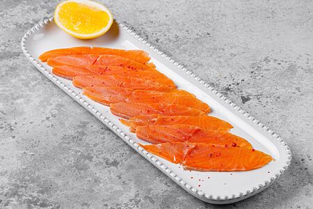 Копченый лосось