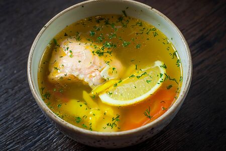 Уха из сёмги