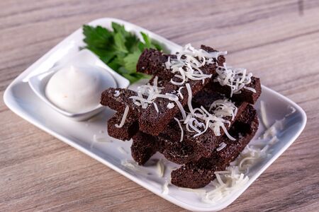 Чесночные гренки