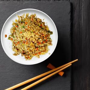 Жареный рис Ком Ранг Га с курицей