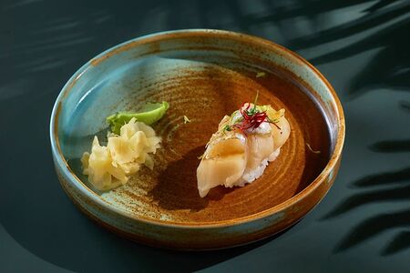 Никкей Гребешок с трюфельным соусом