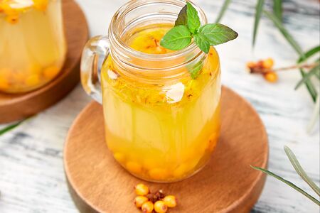 Морс облепиховый