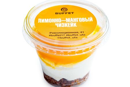 Лимонно-манговый чизкейк