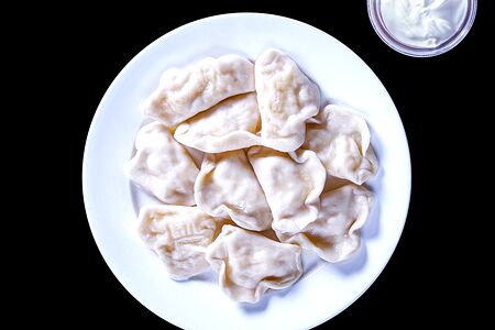 Вареники с картофелем