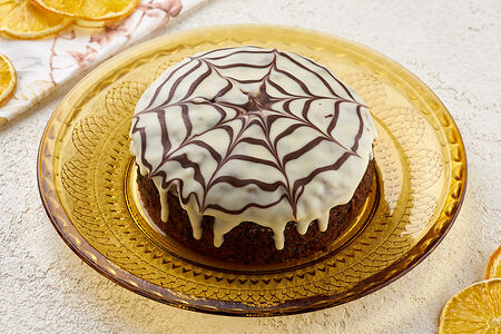 Морковный кекс с цукатами и грецкими орехами, 410 гр