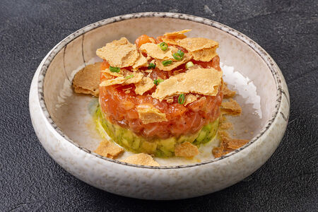 Тартар из лосося