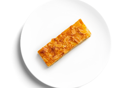 Миндальный пирог с яблоками