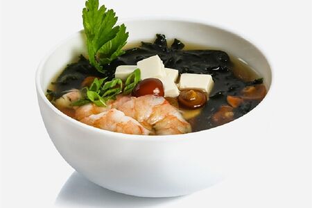 Мисо-суп с креветками