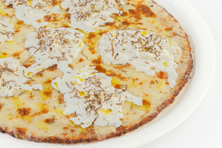 Без теста Качо пепе с бурратой и трюфелем