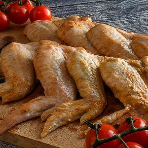 Шашлык сырой из крыльев