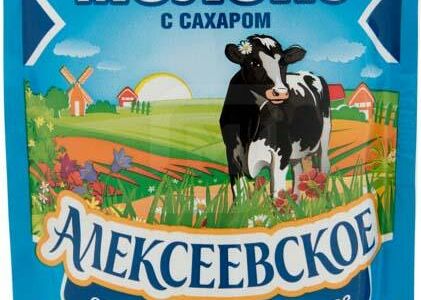 Алексеевское Молоко цел сгущ с сах Гост 8,5% для п