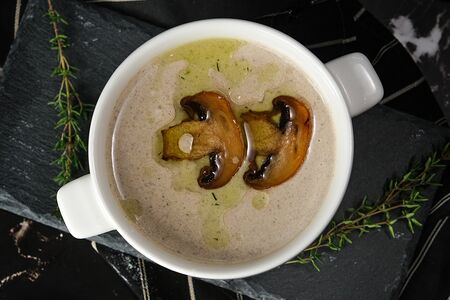 Грибной капучино