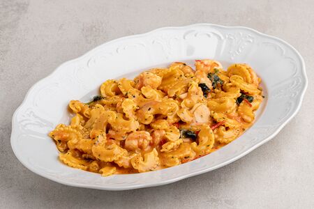 Кресте ди галло с креветкой