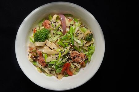 Лапша с курицей