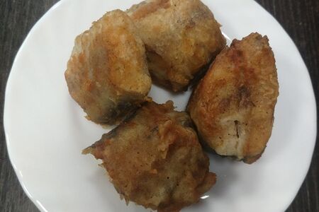 Минтай жареный