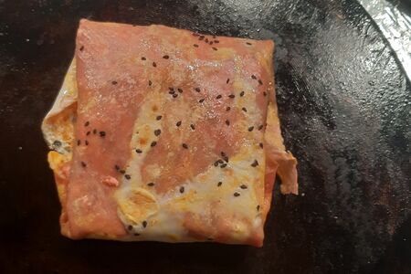 Ролл с рыбой